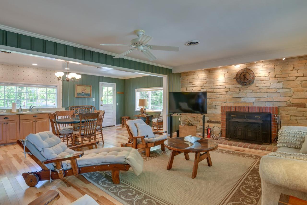 Waterfront Annapolis Home Fire Pit And Fishing Pier 외부 사진