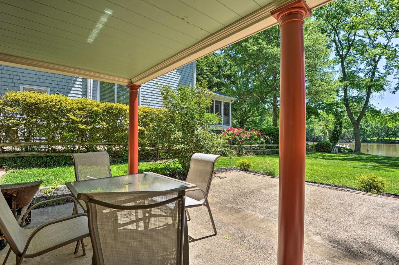 Waterfront Annapolis Home Fire Pit And Fishing Pier 외부 사진